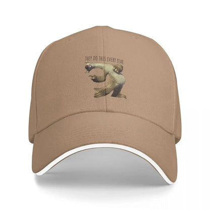 Sid Sloth They Do This Every Year Baseball Cap