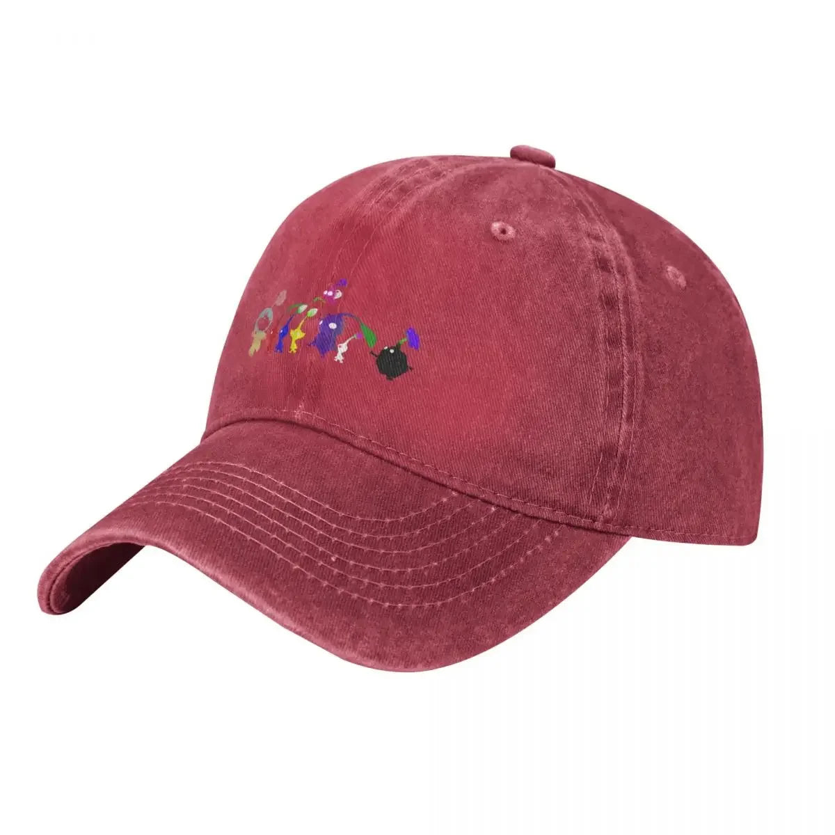 Pikmin Colorful Silhouettes Unisex Trucker Baseball Cap