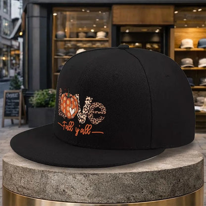Love Fall Yall Snapback Cap