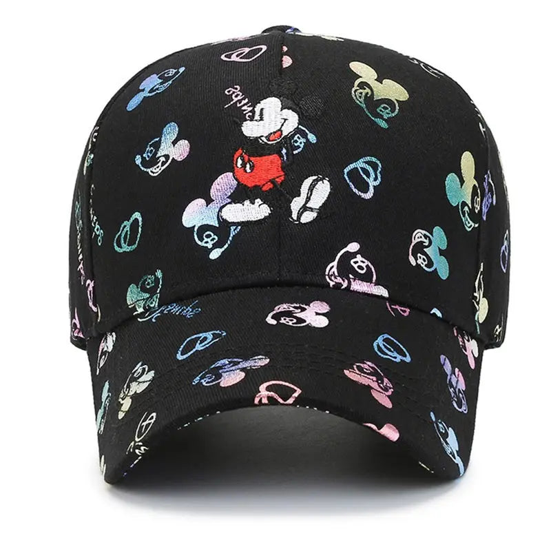 Hot Sale Women Cartoon Cap Mickey Mouse Baseball Cap Size 55-60cm