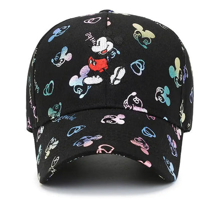 Hot Sale Women Cartoon Cap Mickey Mouse Baseball Cap Size 55-60cm