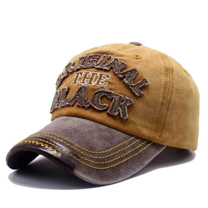Unisex Vintage Baseball Cap Washed Cotton Hats