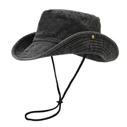 Four Seasons Cotton Solid Bucket Hat
