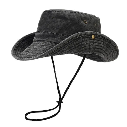 Four Seasons Cotton Solid Bucket Hat