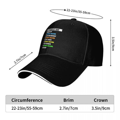 My Perfect Horse Racing Day Baseball Cap