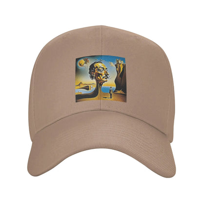 Salvador Dali Enigmatic Encounter Surrealist Baseball Cap