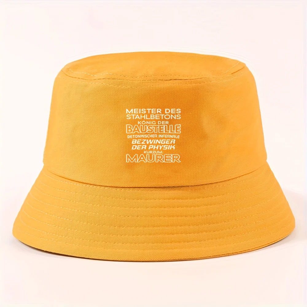 Meister Baustelle Maurer Summer Bucket Hat