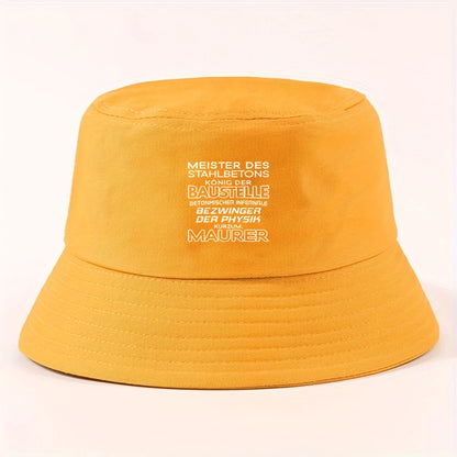 Meister Baustelle Maurer Summer Bucket Hat