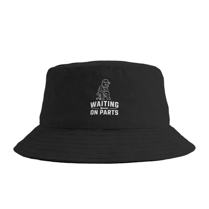 Waiting On Parts Mechanic Humor Bucket Hat