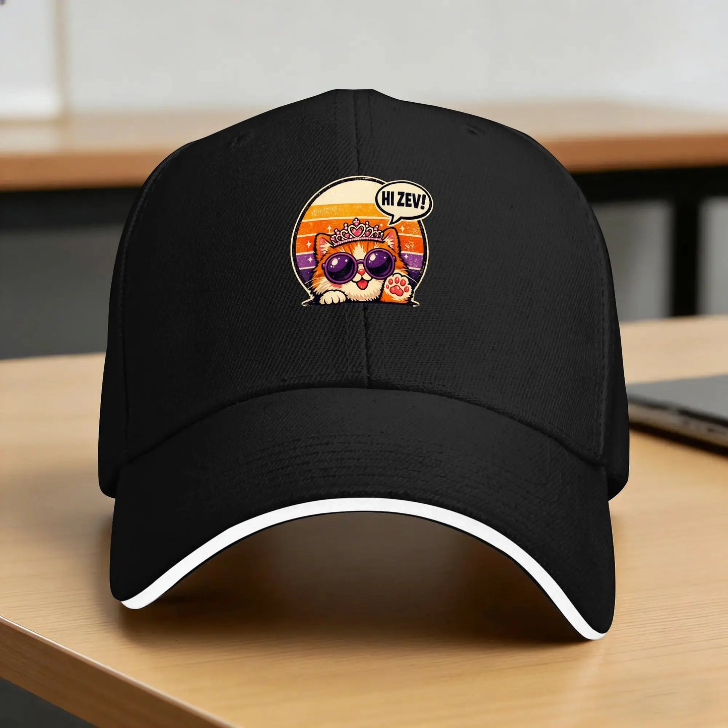 Hi Zev Princess Cat Baseball Cap