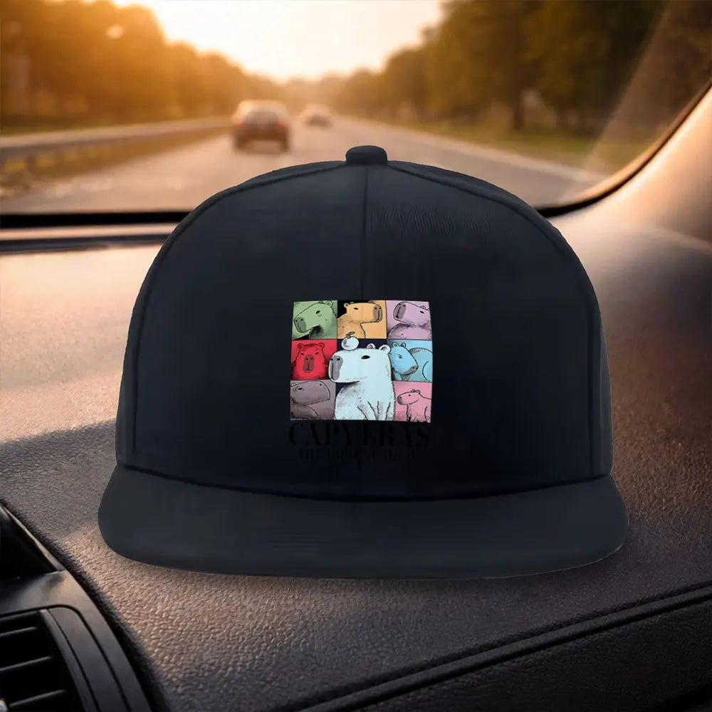 Stylish Capybara Snapback Cap