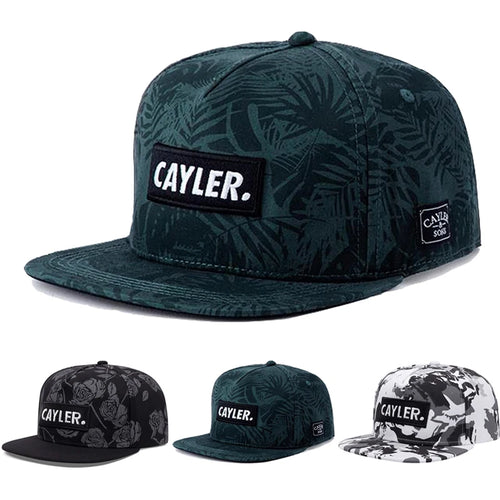 CAYLER Rose Camouflage Skate Snapback Cap