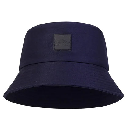 New York Leather Label Bucket Hat