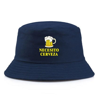 Necesito Cerveza Beer Mug Bucket Hat