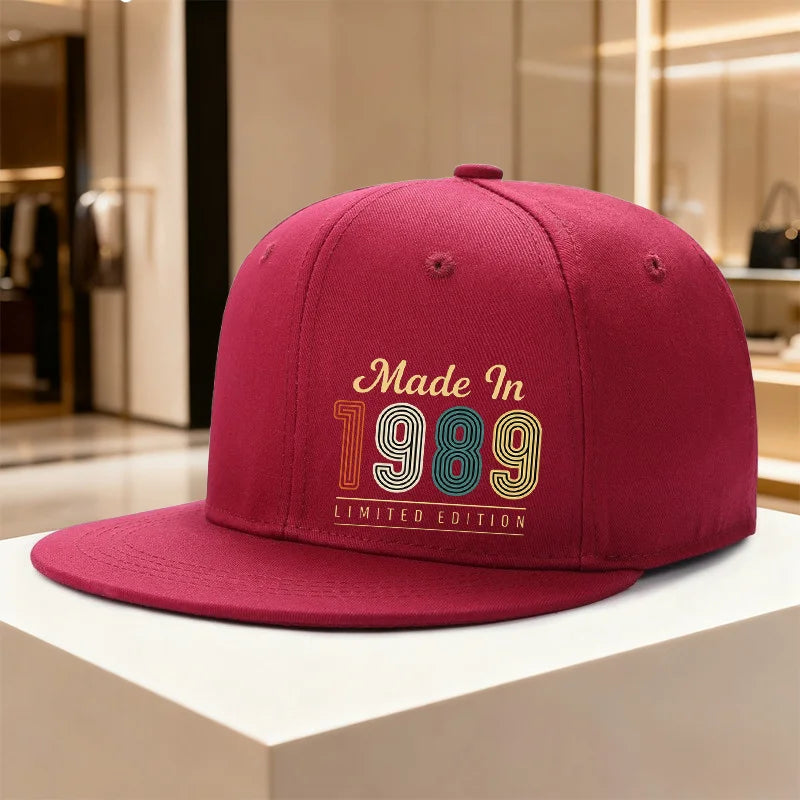 Made In 1989 Snapback Cap
