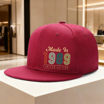 Made In 1989 Snapback Cap