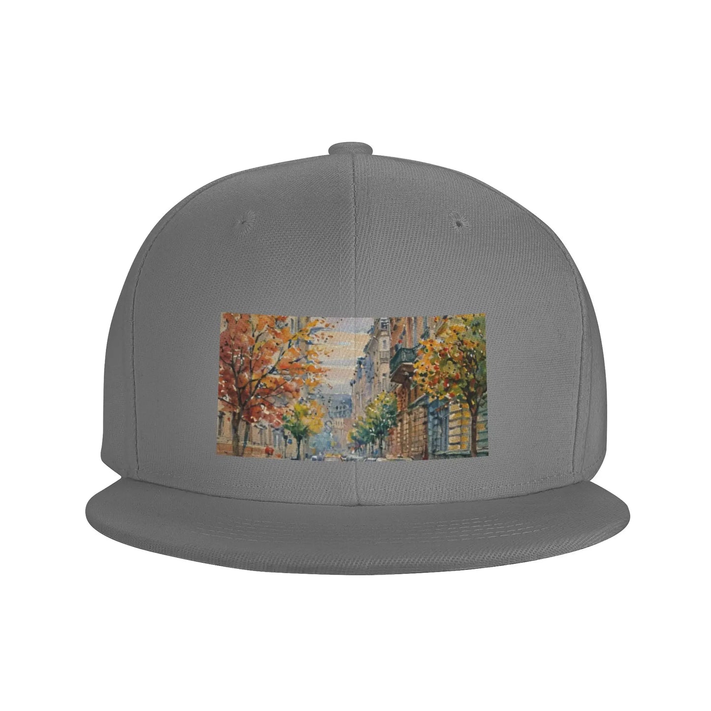 Urban Landscape Snapback Cap