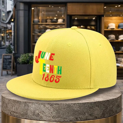 Juneteenth 1865 Snapback Cap