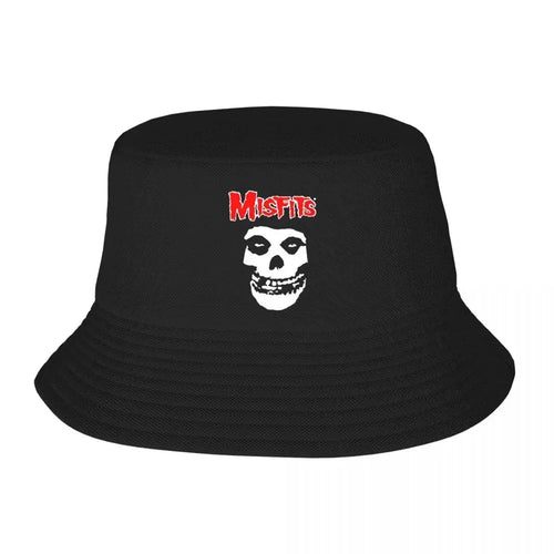 Custom Punk Rock Skull Bucket Hat Unisex