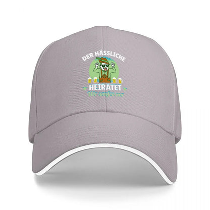 Der Hässliche Heiratet Owl Baseball Cap