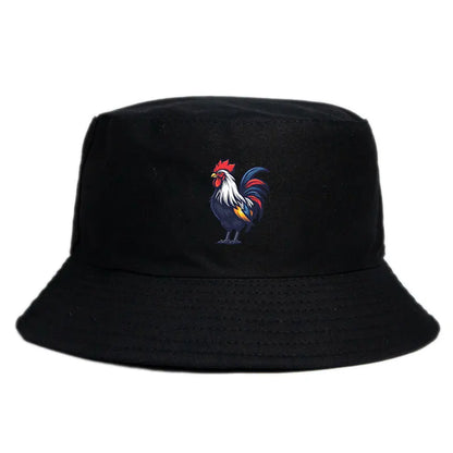 French Rugby Coq Reversible Bucket Hat