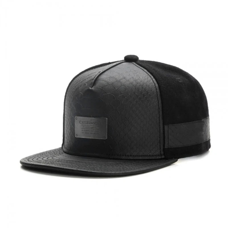 Plaid Adjustable Unisex Hip-Hop Snapback Cap