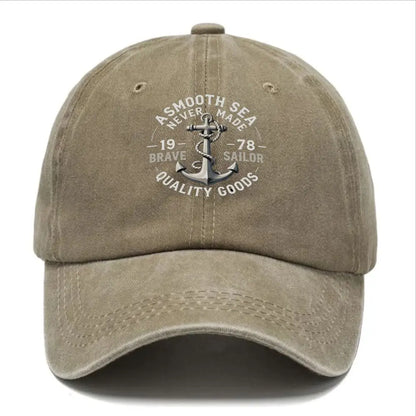 Vintage Washed Denim Baseball Cap