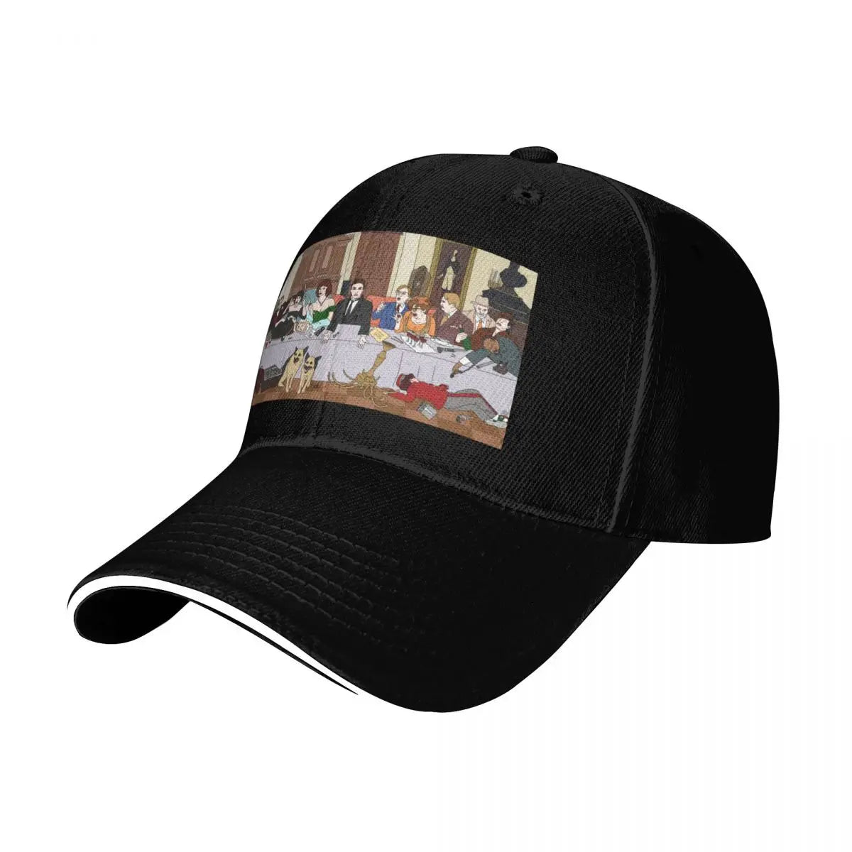 The Last Supper At Boddy Mansion Baseball Cap
