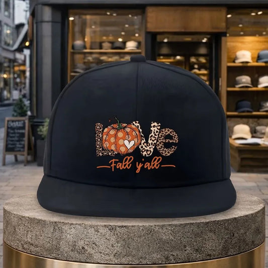 Love Fall Yall Snapback Cap
