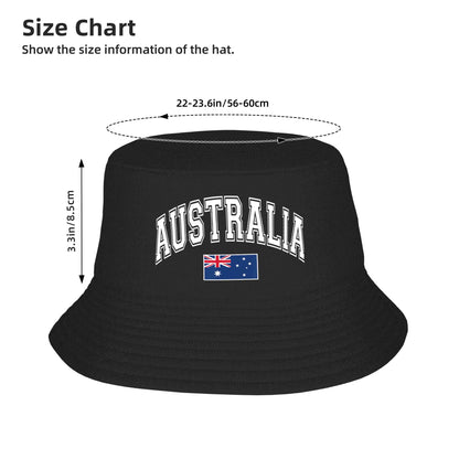 Summer Panama Cap Australia Bucket Hat
