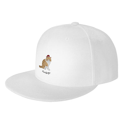 Schrodinger Christmas Cat Snapback Cap