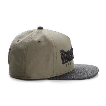 ADVISORY Alphabet Label Flat Brim Unisex Snapback Cap