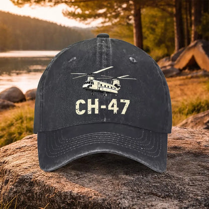 CH-47 Chinook Washed Baseball Cap