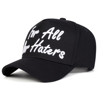 Unisex Embroidery Baseball Caps Spring Autumn Outdoor Adjustable