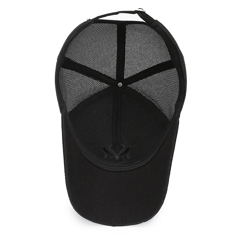 New Spring Summer Embroidered Letter Camouflage Hat