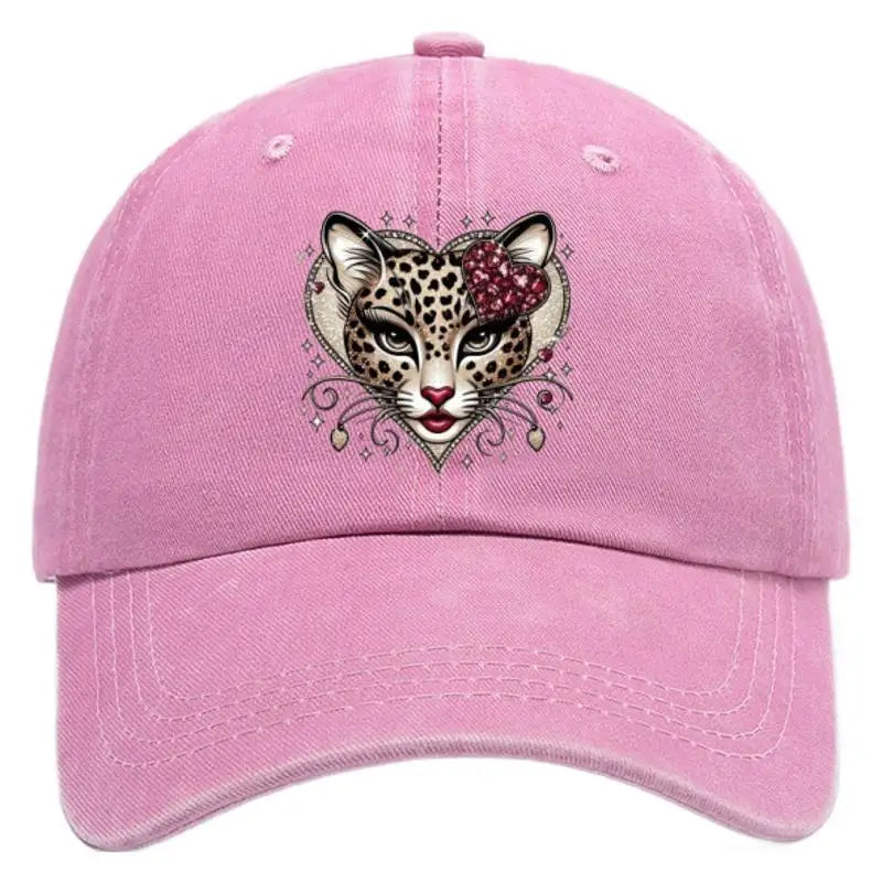 Fashion Leopard Print Baseball Cap