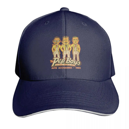 Pep Boys USA Two Tone Snapback Baseball Cap