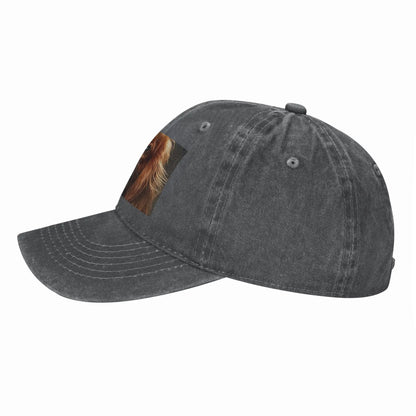 Cavalier King Charles Denim Baseball Cap