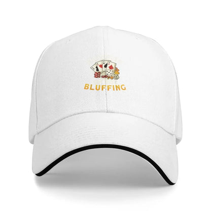 Bluffing Or Not Fashion Luxury Baseball Cap