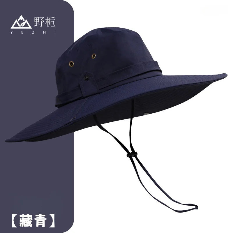 Foldable Oxford Fabric Waterproof UV Protection Bucket Hat