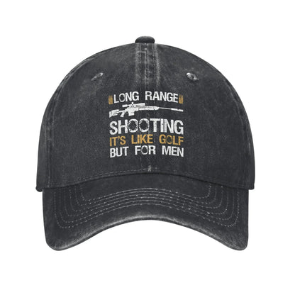 Long Range Shooting Snapback Baseball Cap