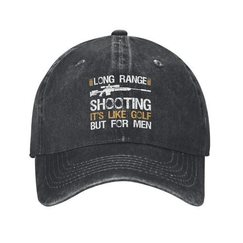 Long Range Shooting Snapback Baseball Cap
