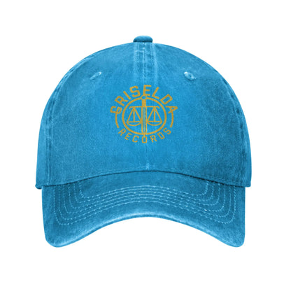 Griselda Travel Trips Denim Baseball Cap