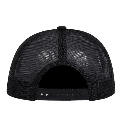 Uncle Beard Embroidered Mesh Snapback Cap