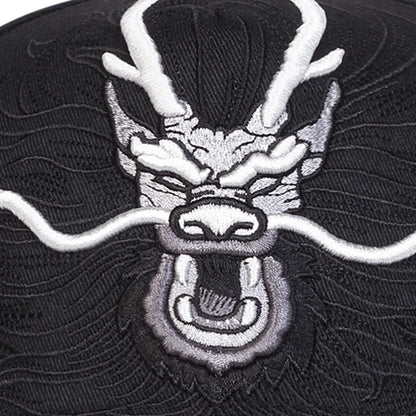 Unisex Dragon Embroidery Baseball Caps Spring