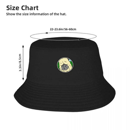 The Big Lez Scruffy Fashion Sun Bucket Hat