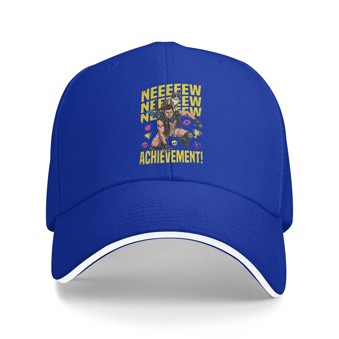 New Achievement Donut And Carl Dungeon Crawler Baseball Cap