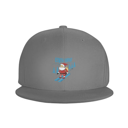 Santa Claus Enjoy Winter Snapback Cap