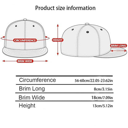 Adjustable Printed Trendy Duckbill Snapback Cap