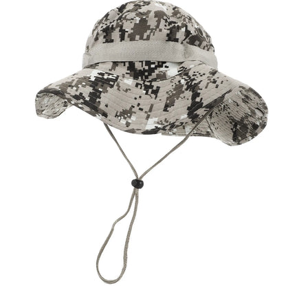 Camouflage Breathable Outdoor Summer Bucket Hat